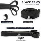 Coresteady Pull Up Bands & Resistance Bands - Heavy Duty Loop Band for Men & Women - Build Fit Power & Muscle - Training, Fitness Assist Pull Ups & Gym Exercise