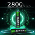 BEVIGOR AAA Rechargeable Batteries 24 Pack - 1100mAh 1500 Cycles High Capacity NiMH Rechargeable Battery AAA, 1.2V Low Self Discharge