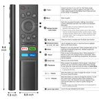 Only for TCL Google TV Remote Control Replacement, Responsive, No Setup