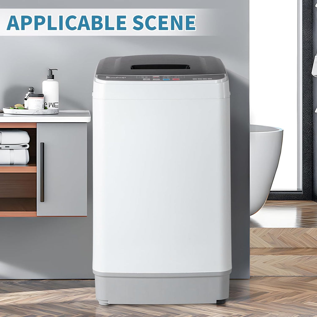 Winado 15.6LBS Full Automatic Portable Washing Machine with Drain Pump