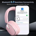 Hybrid Active Noise Cancelling Bluetooth Headphones Wireless Headphones