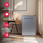 Frigidaire Upright Freezer, 6.5 cu ft, Deep Freeze, Platinum Design Series
