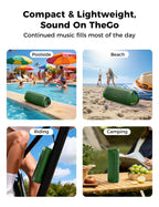 Bluetooth Speaker, 20W HD Sound, Portable Wireless, IPX5 Waterproof, Up to 24H Playtime, TWS Pairing, for Home/Party/Outdoor/Camping/Beach Essentials, Electronic Gadgets, Birthday Gift (Teal)