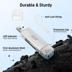 Acer SD Card Reader, USB C & USB 3.0 Memory Card Reader Adapter