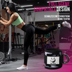 Slim Panda Ankle Straps for Cable Machines, Cable Kickback Ankle Cuffs