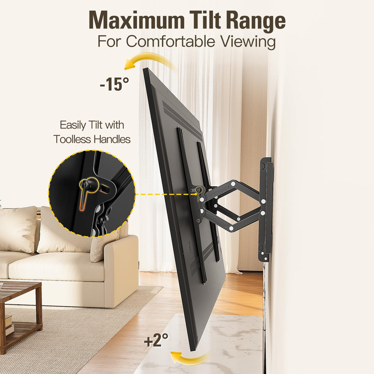 Mounting Dream Fixed TV Wall Mount Bracket for Most 17-42'' Flat Screen TV