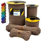 Paracord 550 4mm, 35+ Solid Colors (10m, 15m, 30m, 50m, 100m, 300m)