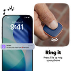 Life360 Tile - Bluetooth Tracker, Keys Finder and Item Locator for Keys, Bags and More. Phone Finder. Both iOS and Android Compatible. 1-Pack (Black)