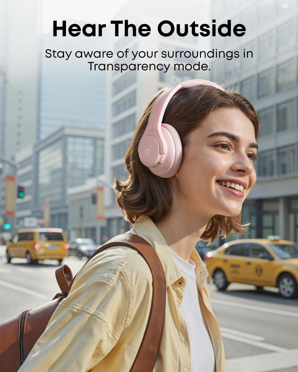 Soundcore by Anker Q20i Headphones with Protective Case, Blue, Bundle