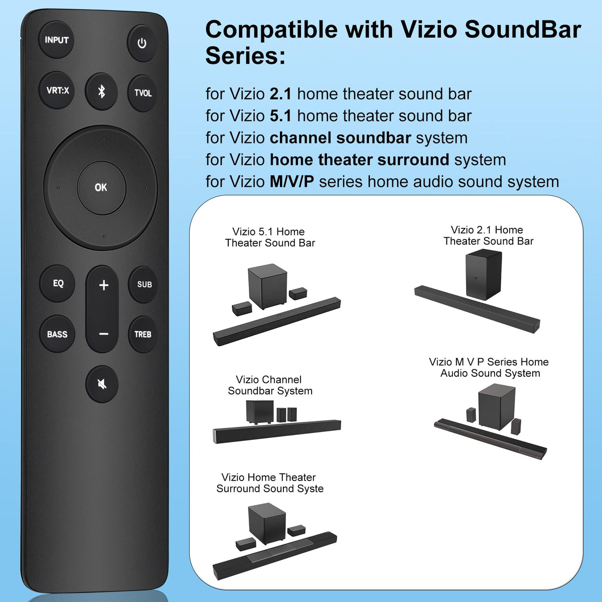 for Samsung-Smart-TV-Remote-Replacement, Universal for All Samsung TVs (BN59-01315A)