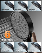 Cobbe Hard Water Filter Shower Head with 1.5m Hose and Holder
