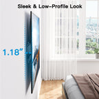 PERLESMITH Tilting TV Wall Mount for 23–60 inch TVs up to 115 lbs
