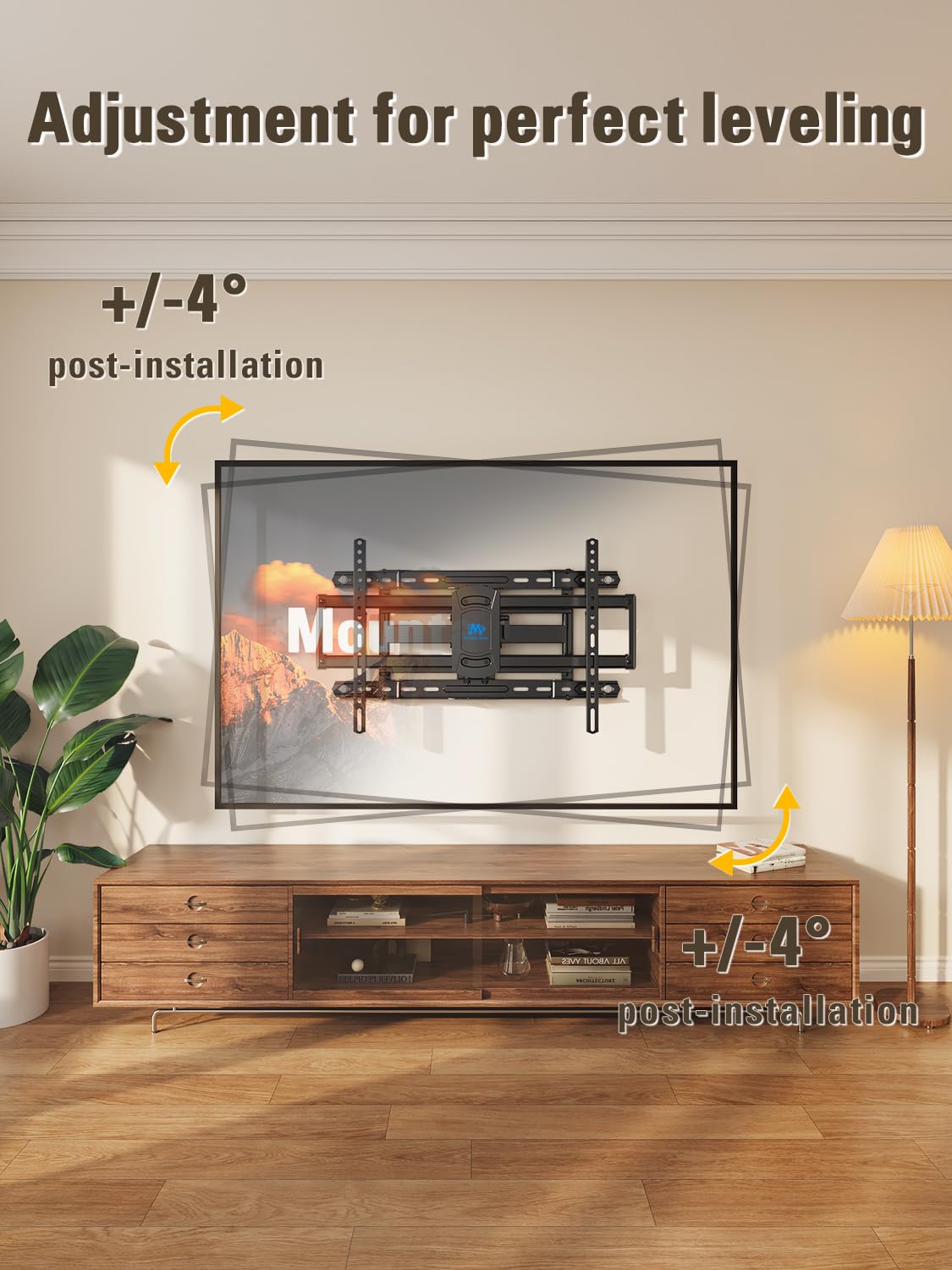 Mounting Dream Full Motion TV Wall Mount for 42-90 Inch TV up to 154lbs