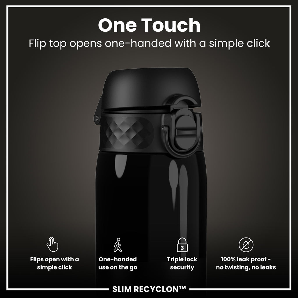 ION8 Leak Proof Water Bottle, 500ml (18oz), Fighter Jets