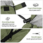 Sleeping Bag for Camping,Sleeping Bags for Adults Backpacking Waterproof,3 Seasons Adult Blanket,Small Packed Ultralight Carry Bag, Soft,Thick and Warm,for Outdoor Camping,Travel,Hiking