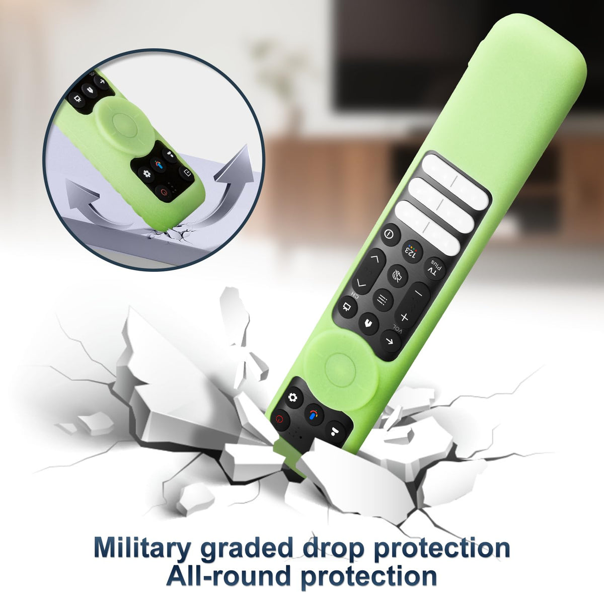 Only for TCL Google TV Remote Control Replacement, Responsive, No Setup