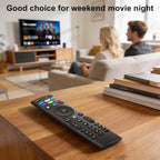 【2-Pack】 for Roku TV Remote,Replacement for TCL,ONN, Hisense Roku TVs