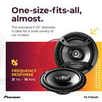 Pioneer F-Series TS-F1035R 4" 2-Way Coaxial Car Speakers 150W Max