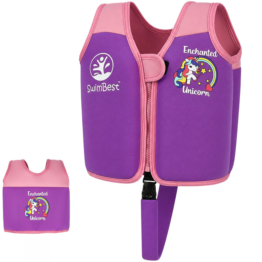 SwimBest Swim Vest - For Baby, Toddler & Kids. Adjustable Buoyancy Swim Jacket, ideal for pools/beaches/holidays & Learning to Swim