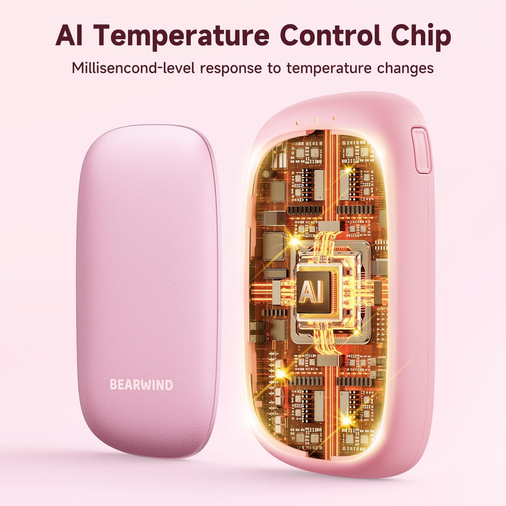 Electric Hand Warmers Rechargeable, 2 Pack Magnetic Design
