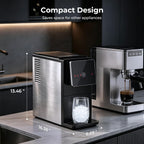 Antarctic Star Nugget Ice Maker Countertop with Self-Dispensing, 33lbs/24H