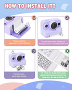 Dylanto Kids Camera Instant Print,1080P Kids Instant Cameras that Print Photos,Christmas Birthday Gifts for Girls Age 3-12,Portable Toy for 3 4 5 6 7 8 9 10 Year Old Girls Boys-Blue