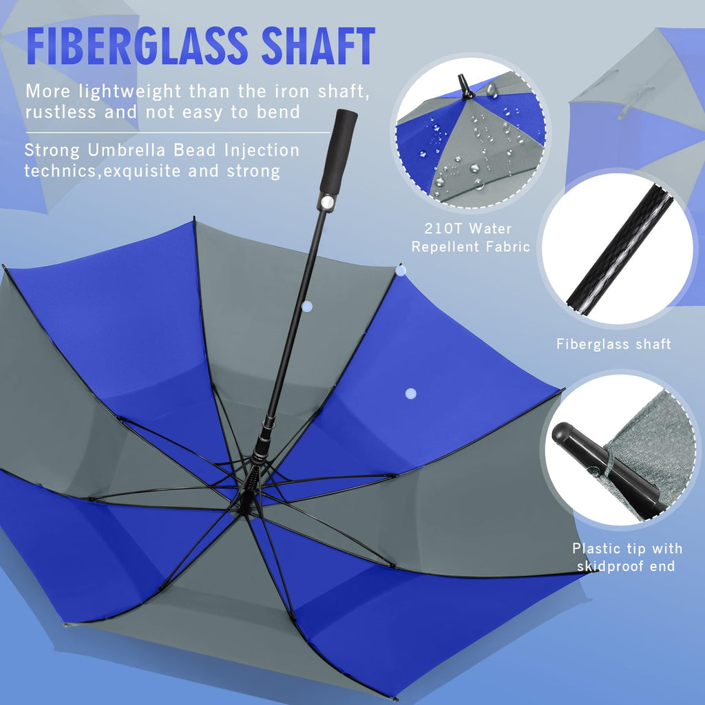 ZOMAKE Golf Umbrella Windproof and Rainproof Large