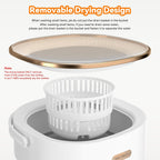 JUJOJB Portable Washing Machine, Folding 20L Mini Washer and Spin-Dryer