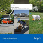 Tapo TC46 4K 8MP Pan/Tilt Outdoor Security Camera CCTV Camera