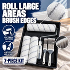 Harris Seriously Good Walls & Ceilings Decorating Kit, 7 Pieces, Roller, Brushes, Tray