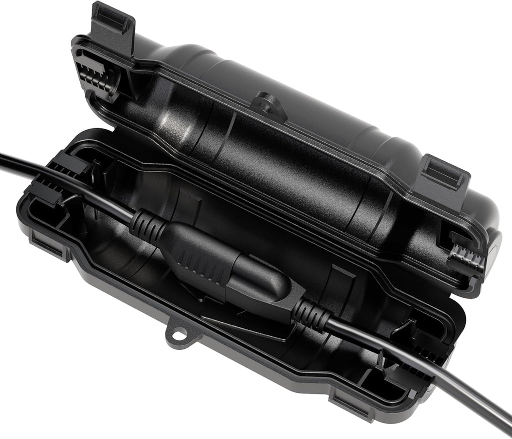 Outdoor Extension Cord Safety Cover, Black