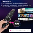 Voice Magic Remote Replacement for LG UHD OLED QNED NanoCell 4K 8K Smart TV
