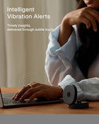 RingConn Gen 3 Smart Ring - Vascular Trends(Size 11, Matte Black)