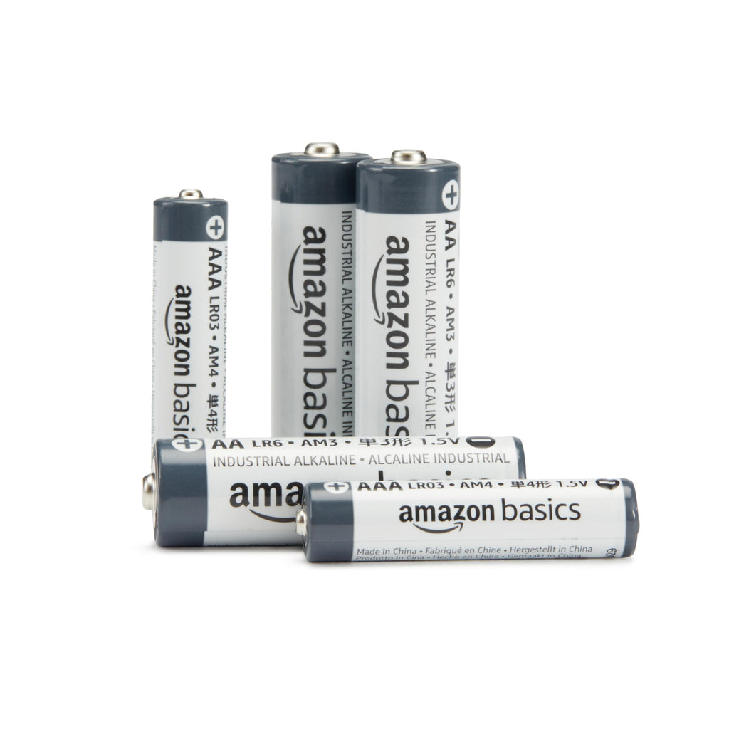Amazon Basics 200-Pack AAA Alkaline Industrial Batteries, 1.5 Volt, 5-Year Shelf Life