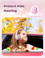 iClever HS19 Kids Headphones with Cord, Toddler Headphones for Boys Girls