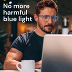 Gaoye Blue Light Blocking Glasses -Fashion Square Eyeglasses, Anti UV Ray Computer Gaming Glasses Blue Blockers for Women/Men
