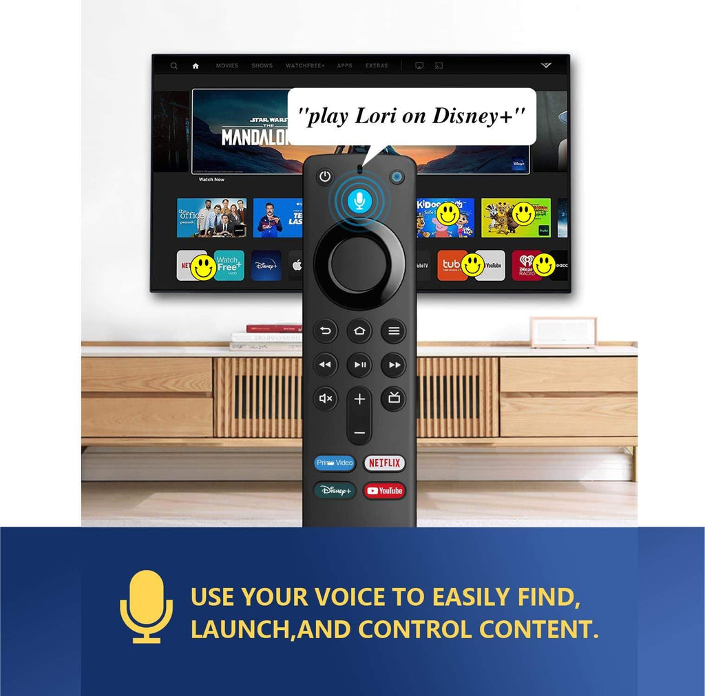 Replacement Remote for Fire TV, Amazon, Toshiba, Insignia Fire TV Remote