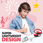 JoySpark Kids Bluetooth Headphones Over-Ear, 60Hrs, Built-in Mic-Purple