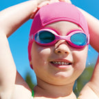 Zoggs Little Twist Kids Swimming goggles, UV Protection Swim Goggles, Adjustable Strap Children’s Goggles, Fog Free Tinted Swim Goggle Lenses, Zoggs Goggles Kids 0-6 years