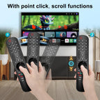 (Pack of 2) Replacement Remote Control Compatible for Roku TV,for TCL Roku/for Hisense Roku/for Onn Roku(Not for Roku Stick,Box and Players)