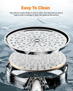 Cobbe Hard Water Filter Shower Head with 1.5m Hose and Holder