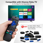 Universal Remote Replacement XRT260 for All VIZIO Smart TV Smartcast 4K P-Series V-Series D-Series M-Series XRT136 XRT140, with Buttons for Netflix Disney Prime Video Hulu (No Voice Function)