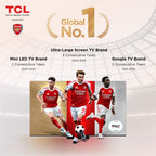TCL 32SF560-UK 32 Inch Full HD QLED HDR Smart TV with Fire TV Press & Ask Alexa, Metallic Bezel-Less Design