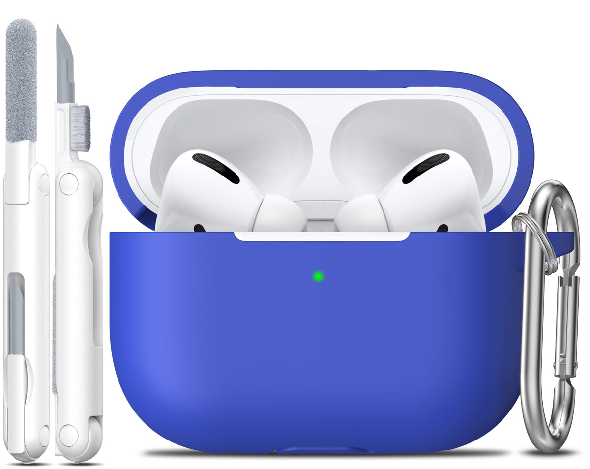 R-fun for AirPods Pro 3 Case Soft Silicone Protective Cover, Black