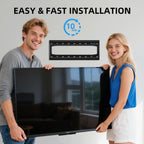 HOME VISION Heavy Duty Tilt TV Wall Mount for 32-86 Inch Flat/Curved Screen