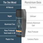 The Ilex Wood Natural Deodorant Stick - Ylang Ylang & Cedarwood - 70ml