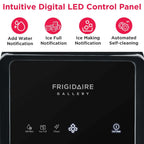 FRIGIDAIRE Touchscreen Nugget Ice Maker, Countertop Ice Machine, Sonic Ice Maker with 33 lbs. Capacity, Slate