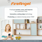 FireAngel FA3820 Portable Carbon Monoxide Detector/Alarm, 10 Year Battery