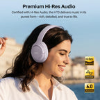 TOZO HT3 Hybrid Noise Cancelling Wireless Headphones, 90H Over Ear Headset