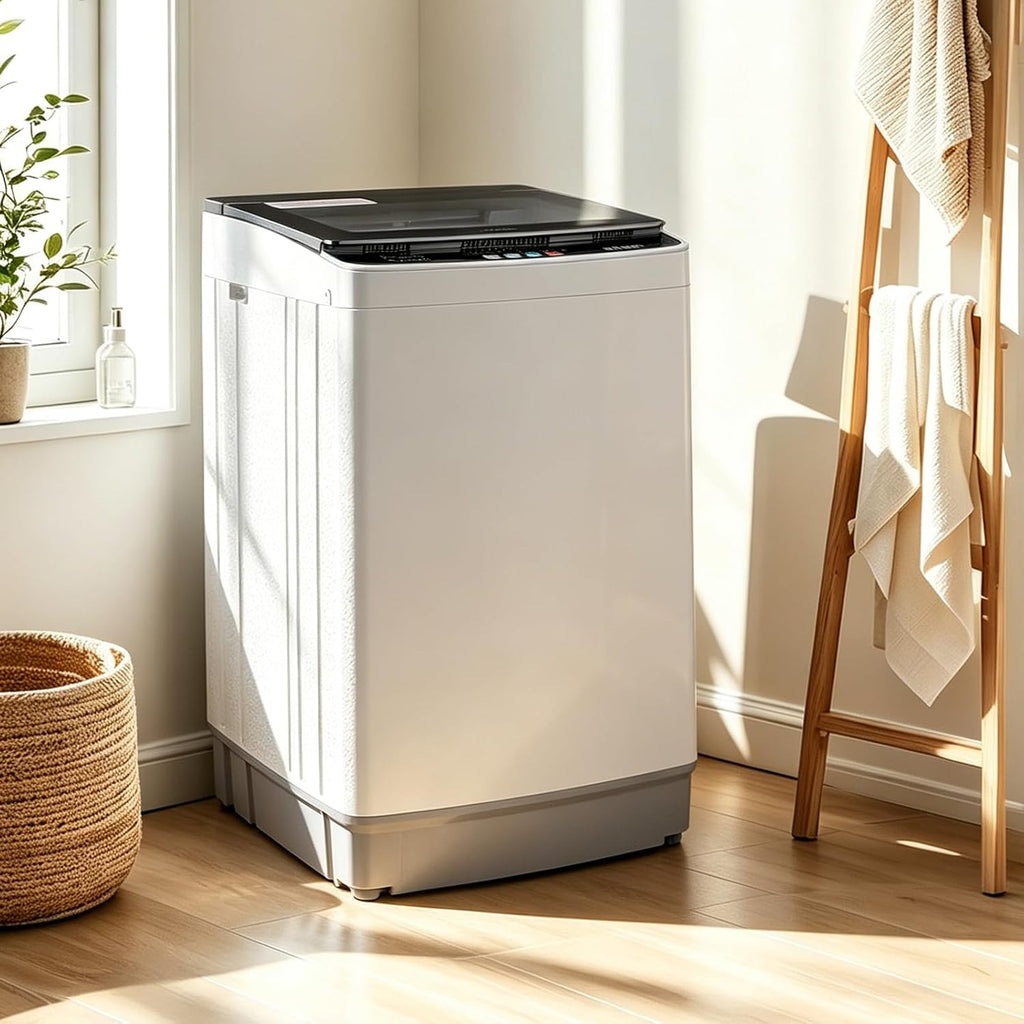 Winado 15.6LBS Full Automatic Portable Washing Machine with Drain Pump